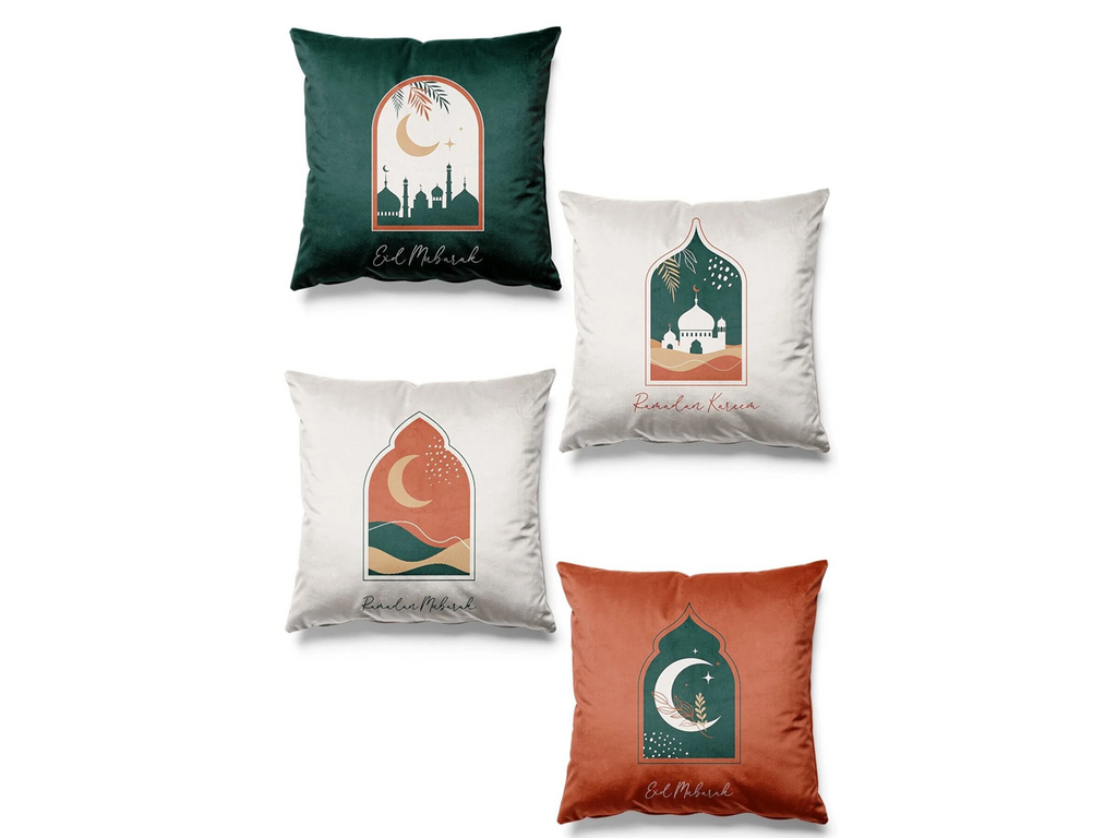 4-Piece Pillow Cover Set – Design 001