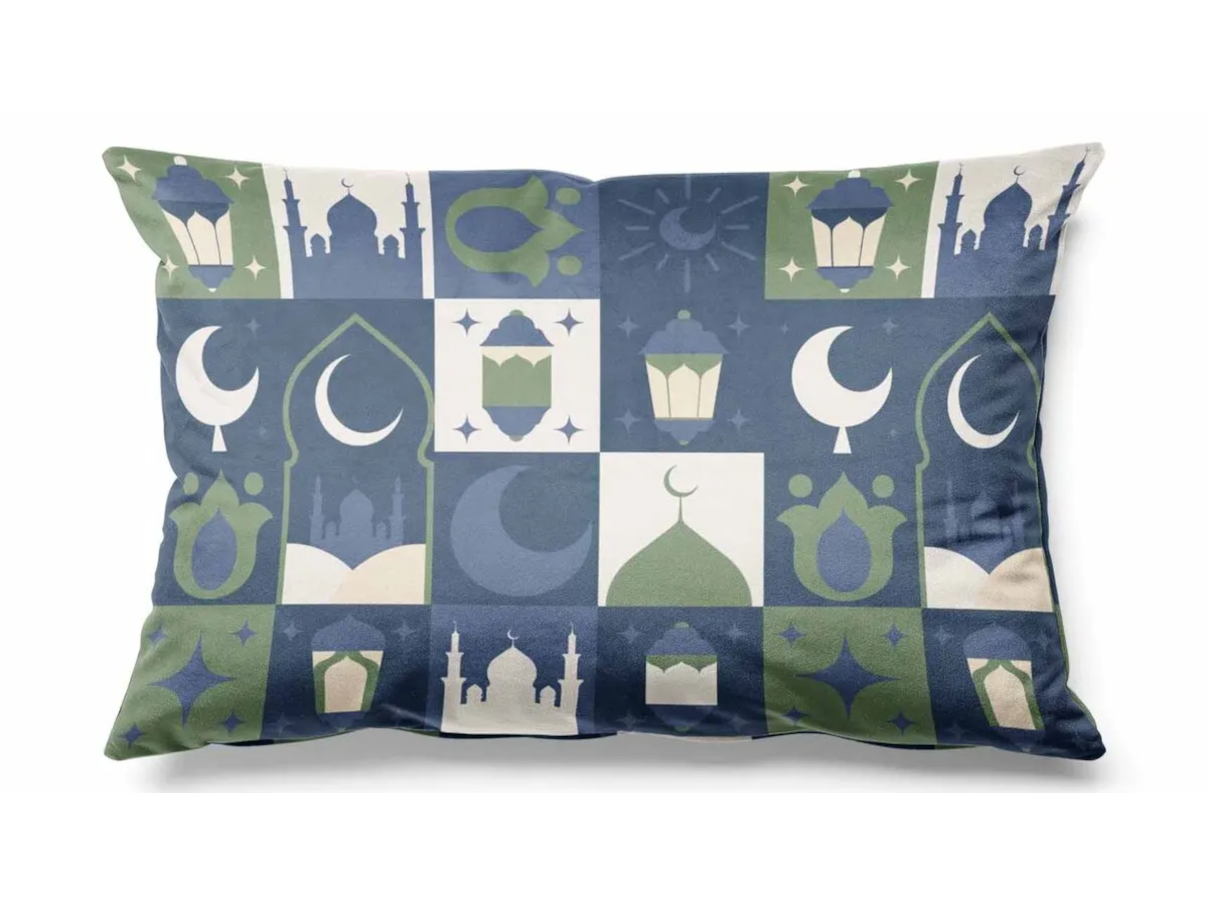 Lumbar Pillow Cover, Double-Sided Print - Design 002