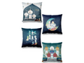 4-Piece Pillow Cover Set – Design 003