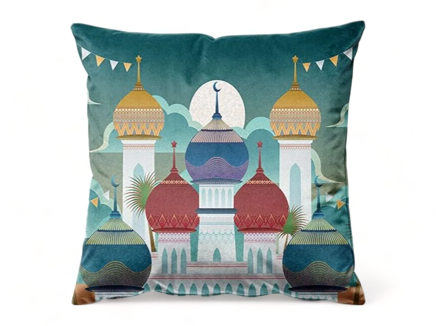 6-Piece Table Runner & Pillow Cover Bundle - Design 003