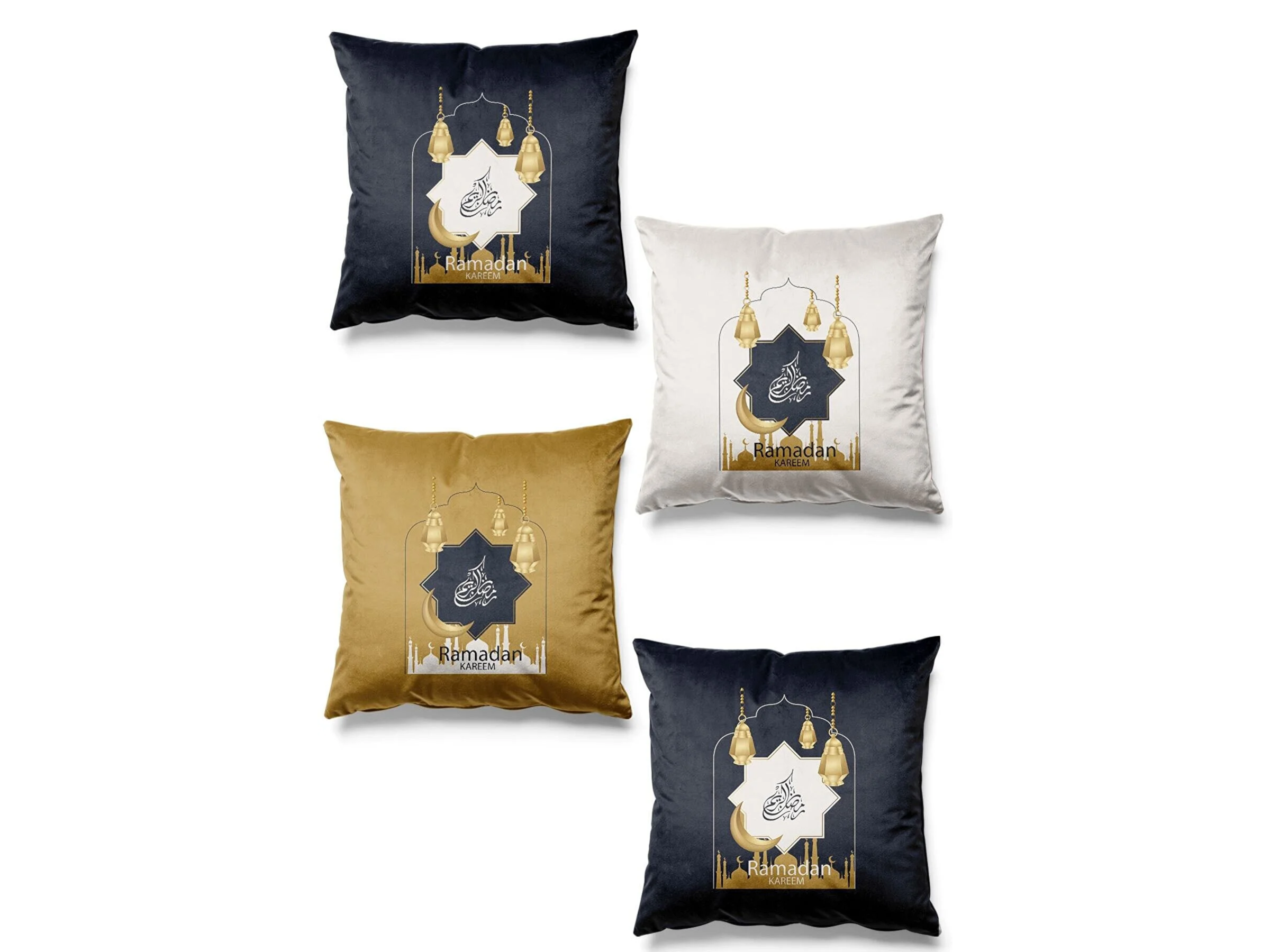 4-Piece Pillow Cover Set – Design 005