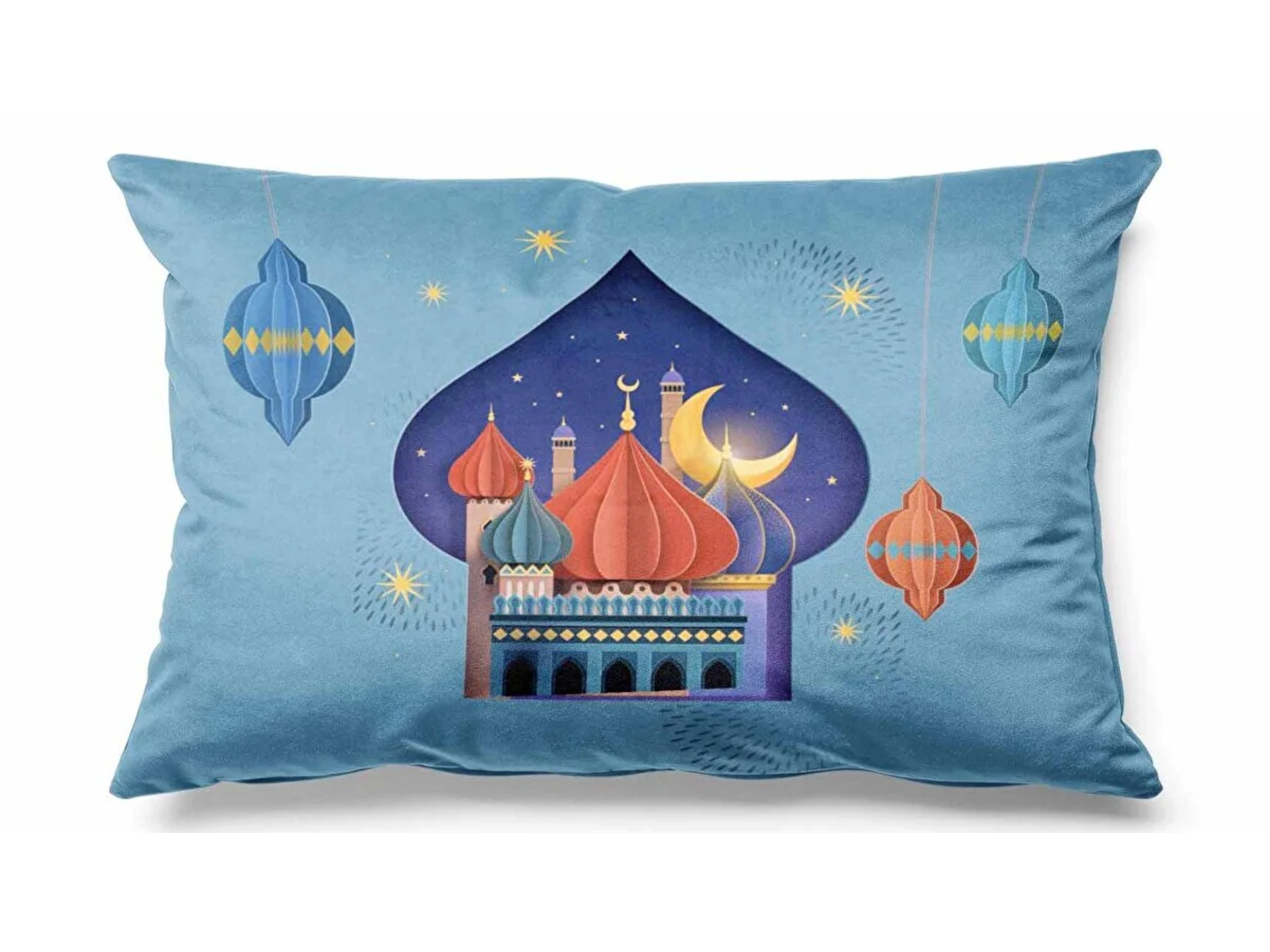 Lumbar Pillow Cover, Double-Sided Print - Design 006