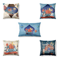 5-Piece Pillow Cover Bundle– Design 006