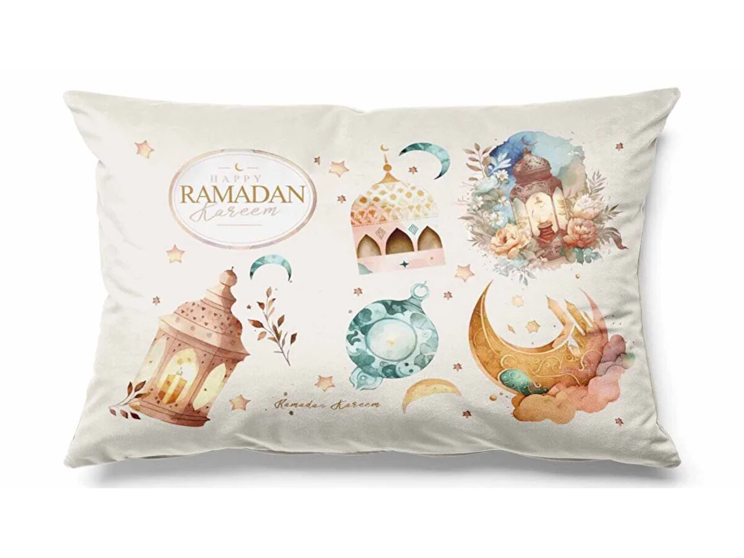 Lumbar Pillow Cover, Double-Sided Print - Design 009