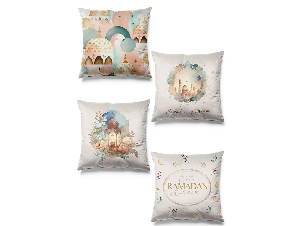 4-Piece Pillow Cover Set – Design 009