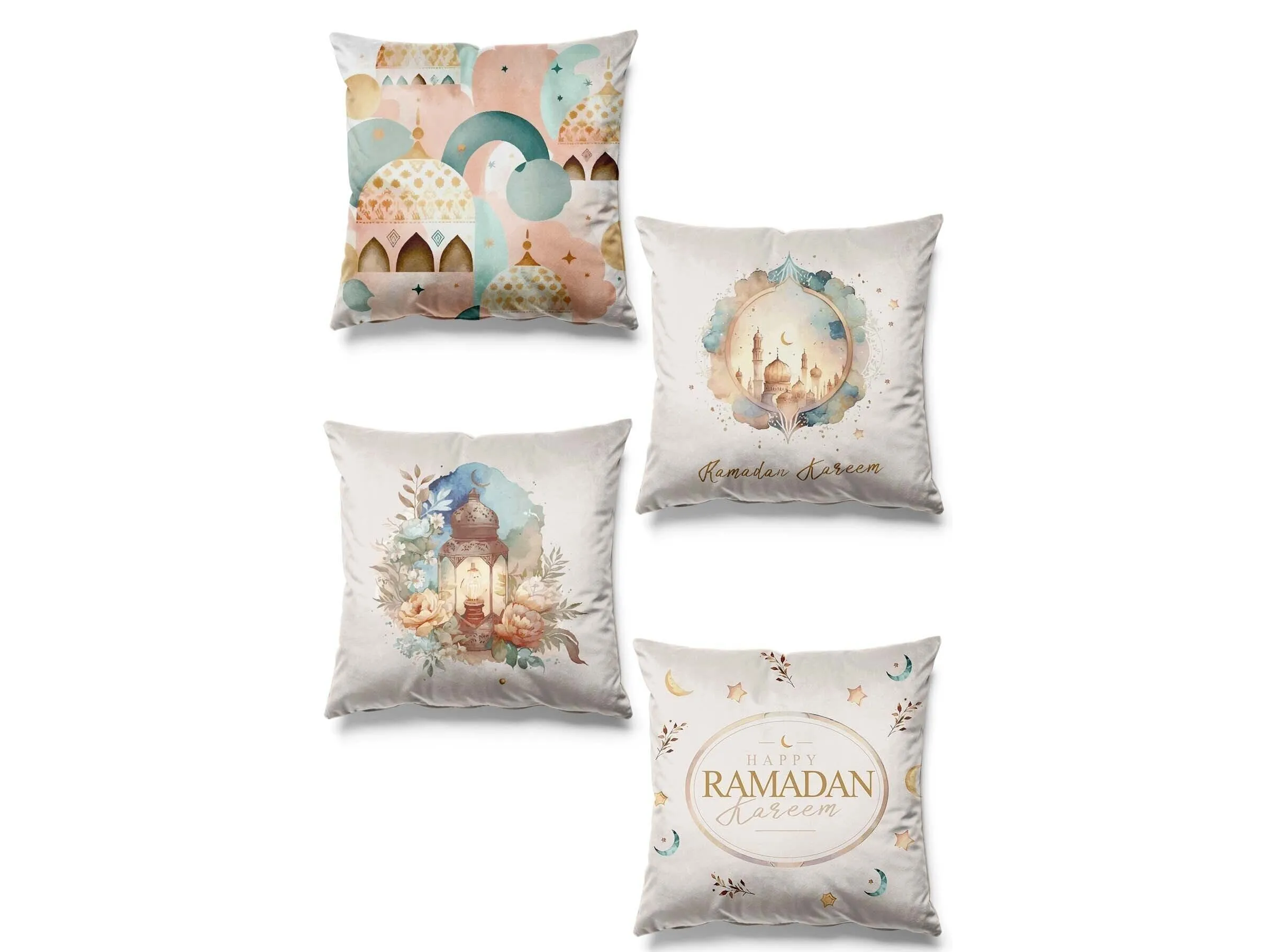 4-Piece Pillow Cover Set – Design 009