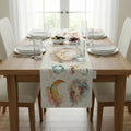 Ramadan & Eid Table Runner, Iftar Table Decor Gift - Design 009
