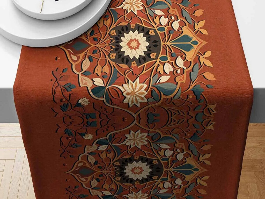 Ramadan & Eid Table Runner, Iftar Table Decor Gift - Design 013