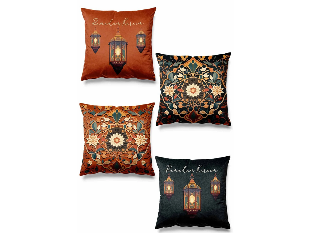 4-Piece Pillow Cover Set – Design 013