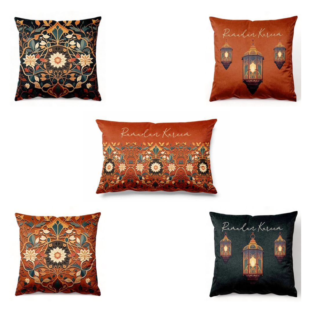 5-Piece Pillow Cover Bundle– Design 013