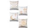 4-Piece Pillow Cover Set – Design 014