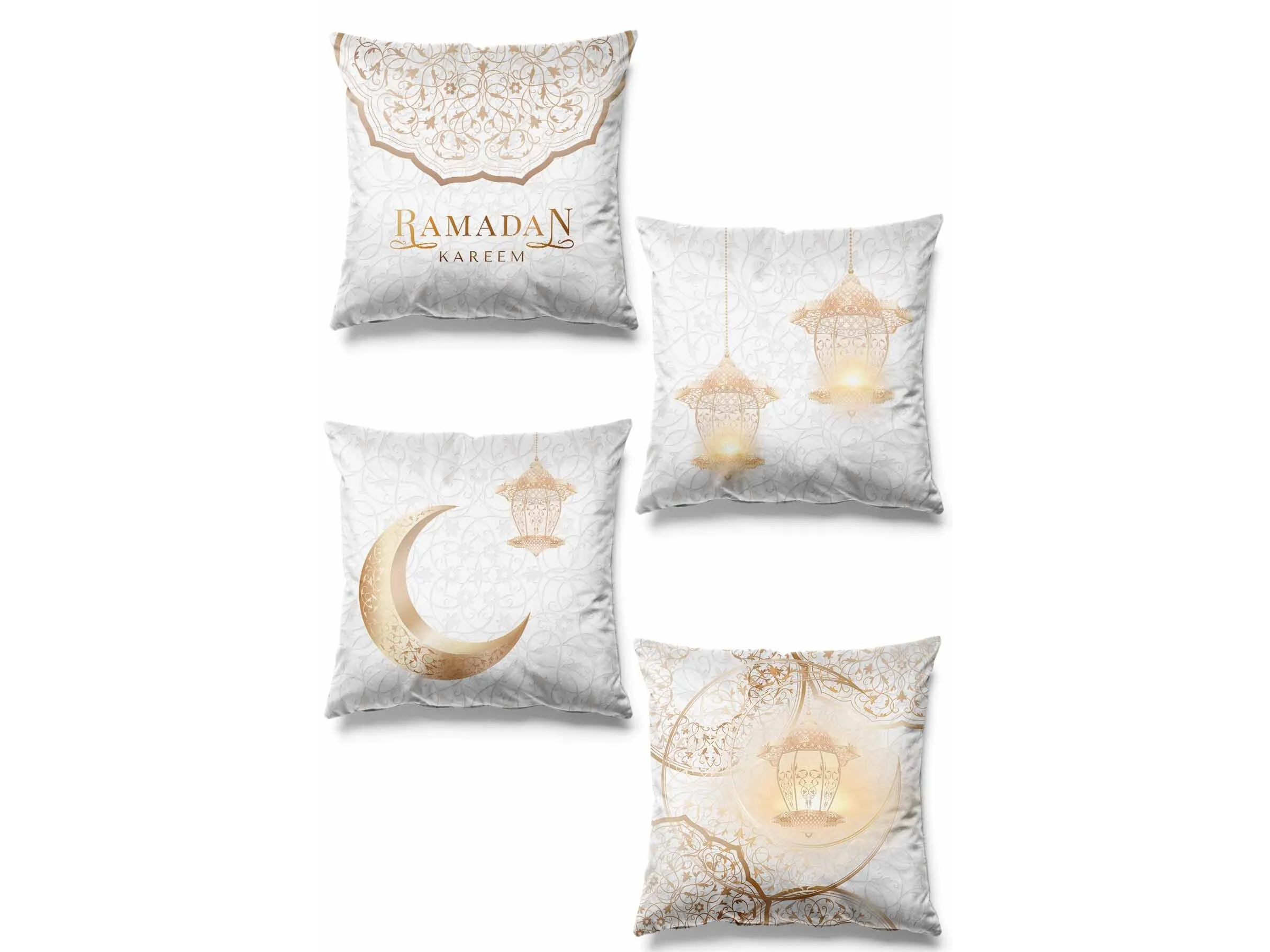 4-Piece Pillow Cover Set – Design 014
