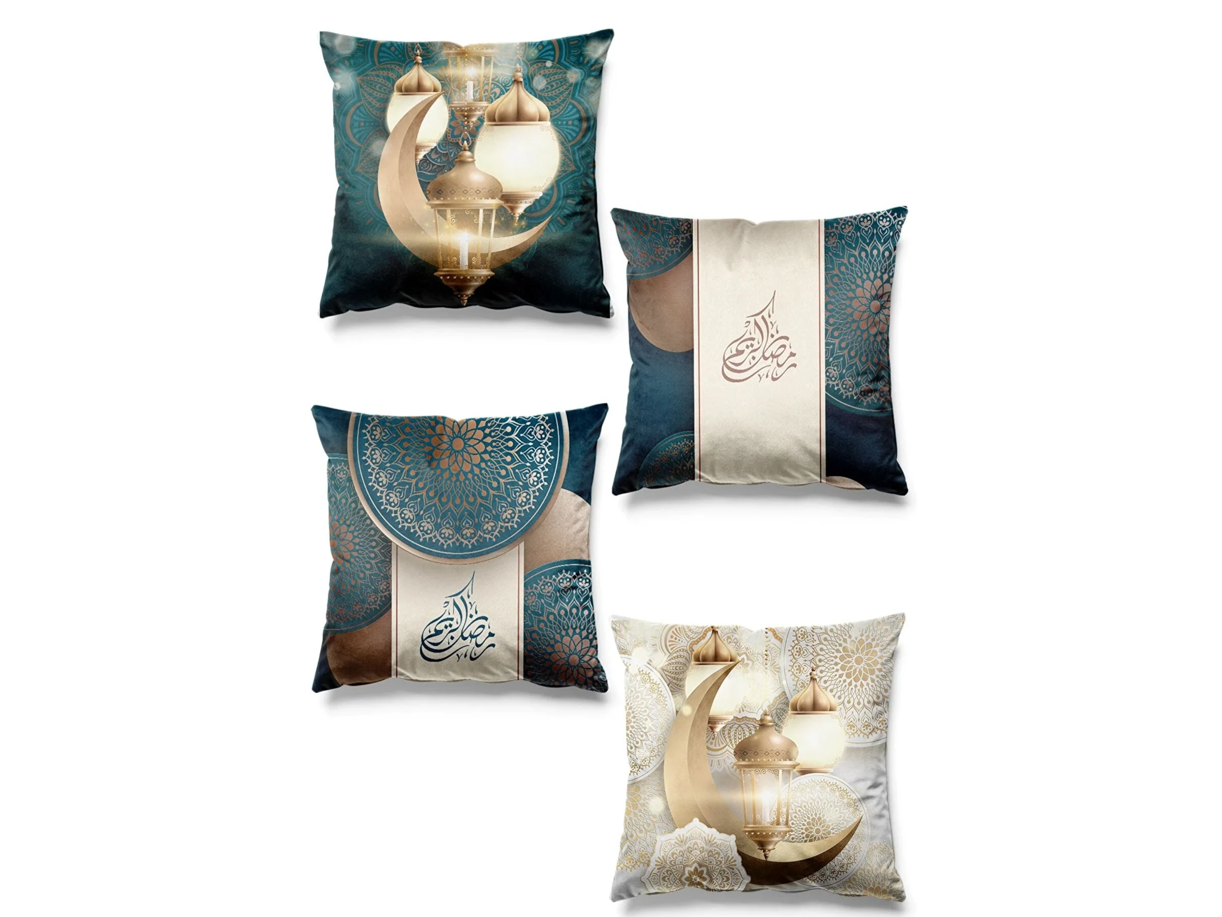 4-Piece Pillow Cover Set – Design 015