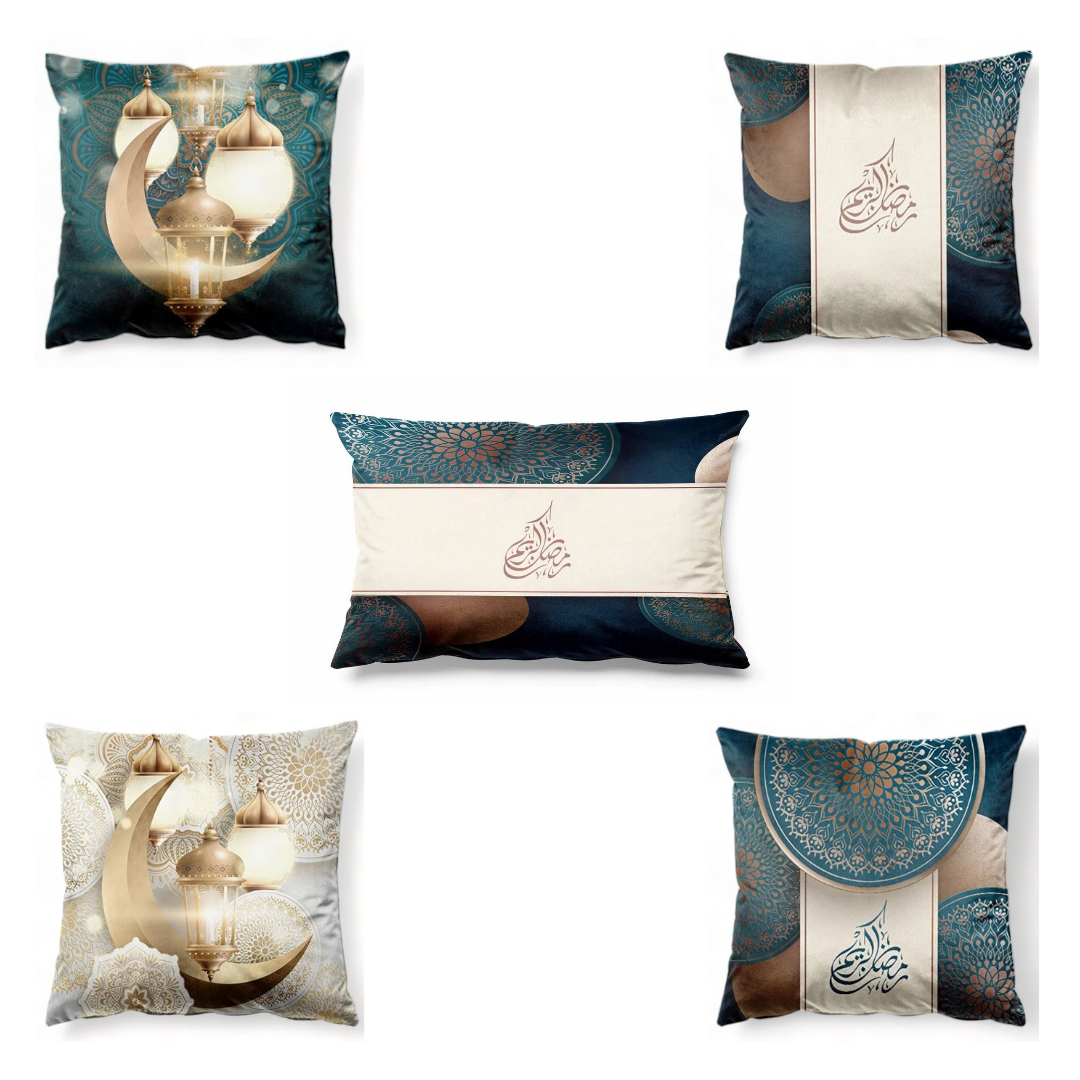 5-Piece Pillow Cover Bundle– Design 015
