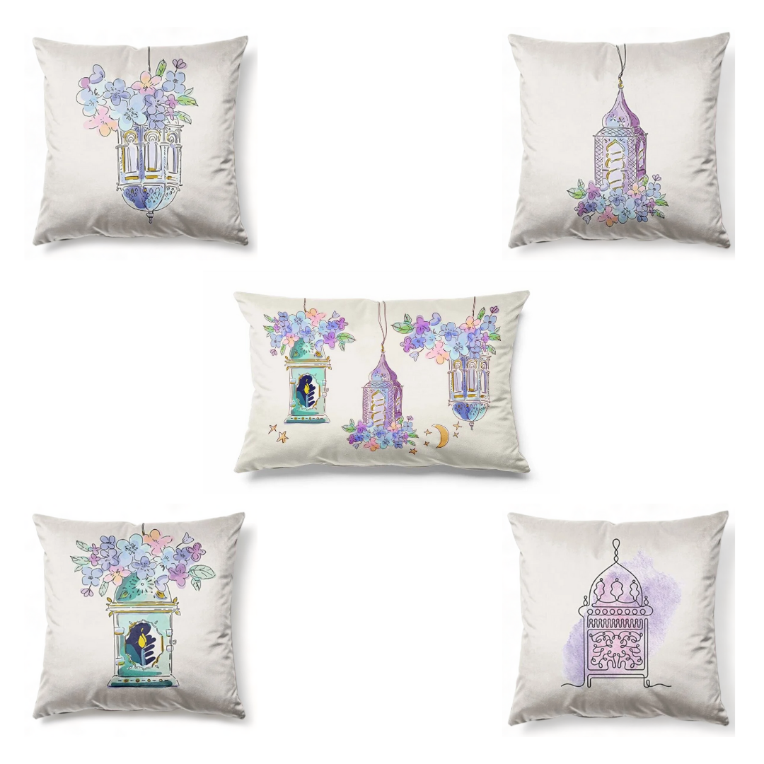 5-Piece Pillow Cover Bundle– Design 016