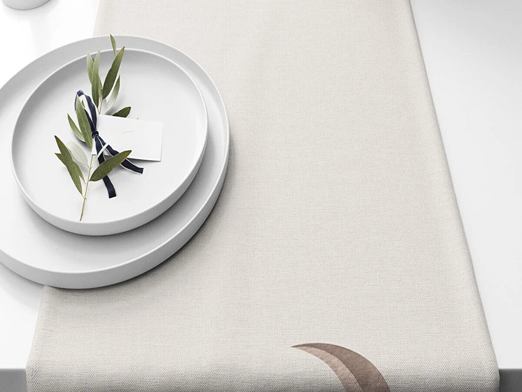 Ramadan & Eid Table Runner, Iftar Table Decor Gift - Design 017