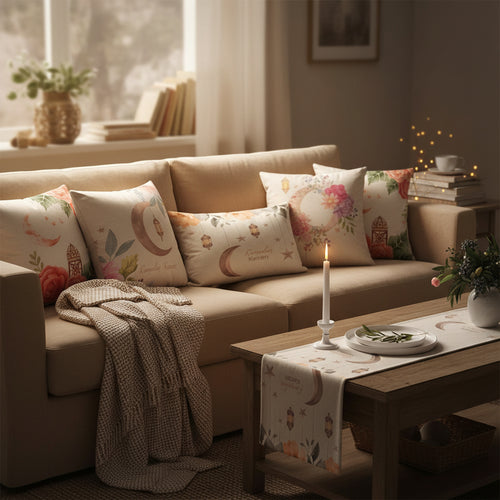 4-Piece Pillow Cover Set – Design 017