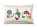 Lumbar Pillow Cover, Double-Sided Print - Design 018